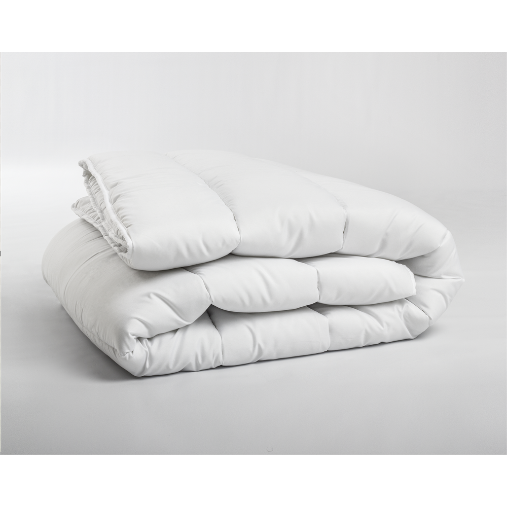 Perfekt komfort med allergivenlig Sleeptime Micro Touch enkeltdynen.