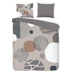 Sengesæt Hendrik med moderne geometrisk mønster fra Sleeptime.dk