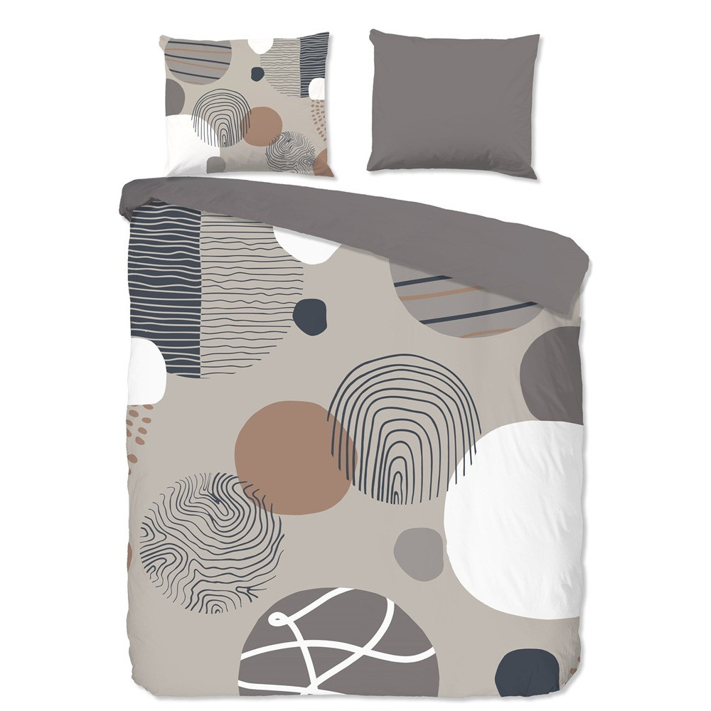 Sengesæt Hendrik med moderne geometrisk mønster fra Sleeptime.dk