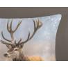 Flonel sengesæt Deer Jolly – 100% bomuld fra Sleeptime.dk