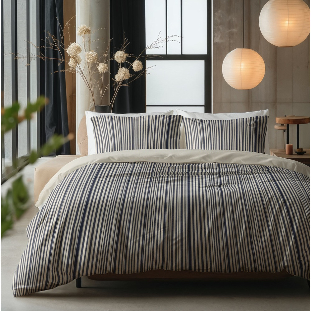 Bomulds sengetøj Blue Regatta fra Sleeptime.dk