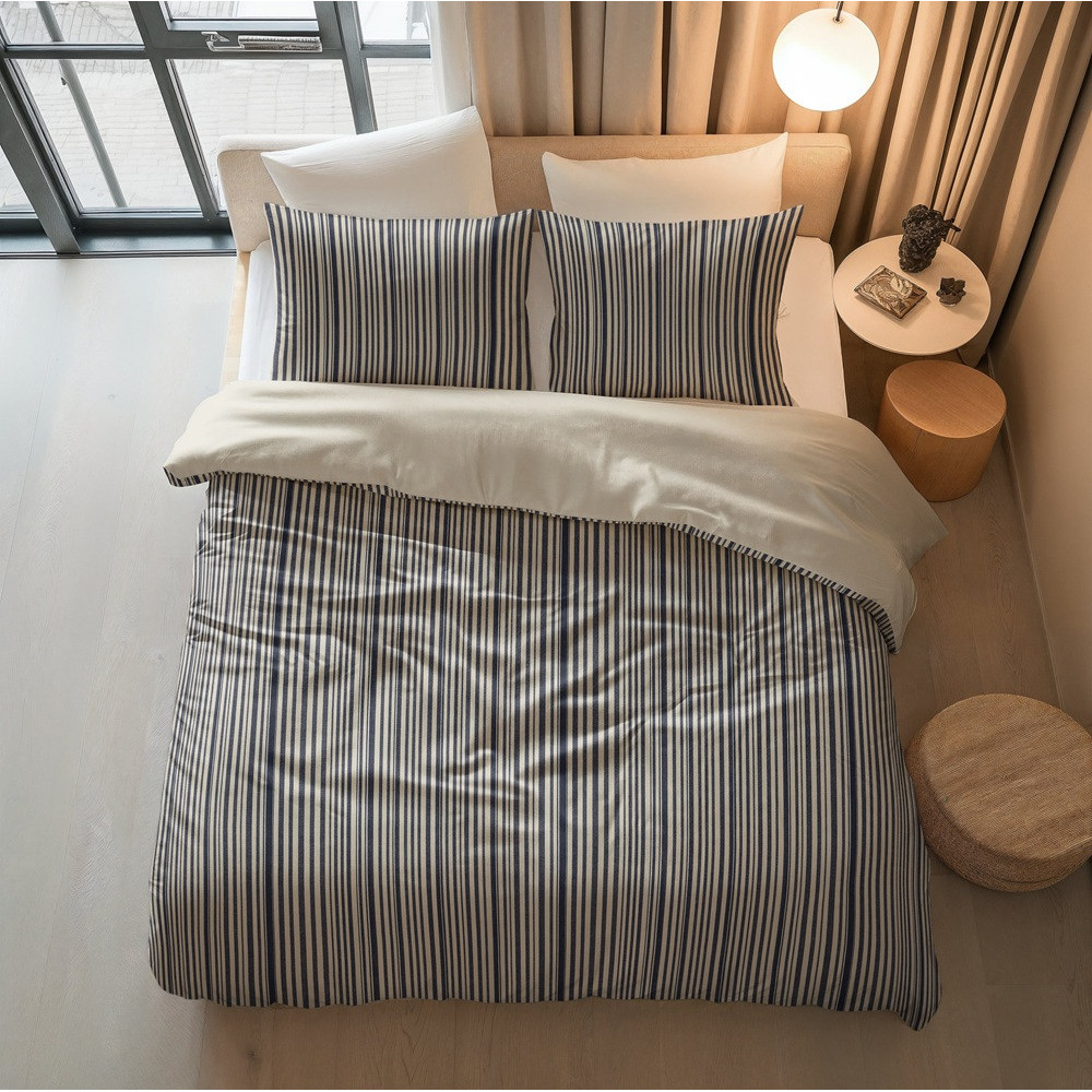 Bomulds sengetøj Blue Regatta fra Sleeptime.dk