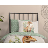 Børnesengetøj Dinosaur – 100 % bomuld med dinosaurmotiv fra Sleeptime.dk