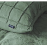 Sengetøj Kunstig pels Ternet mørkegrøn fra Sleeptime.dk
