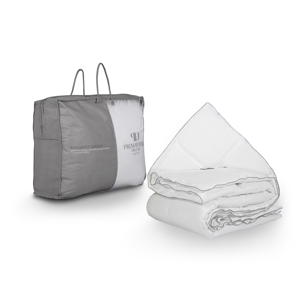 Perfekt komfort med allergivenlig Bomuld Touch Enkelt Dyne fra Sleeptime.dk