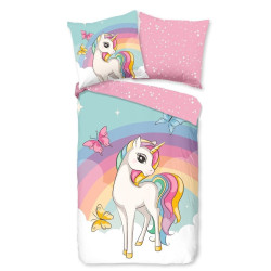 Sengetøj Unicorn med Enhjørnet fra Sleeptime.dk