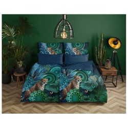 Sengetøj Nyah med mandala og leopard ornament fra Sleeptime.dk