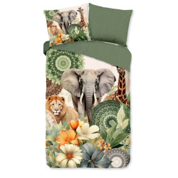 Sengetøj Sagadar med dyr og mandala ornament fra Sleeptime.dk